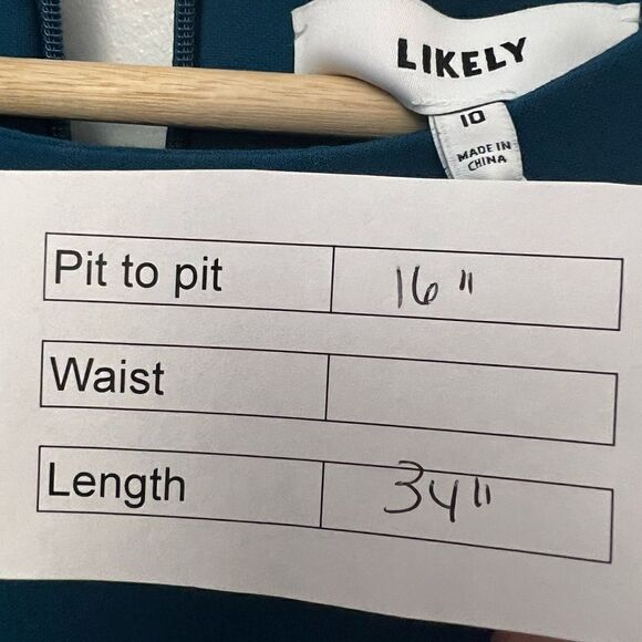 Revolve Likely Nico Dress Cerulean - Picture 10 of 10